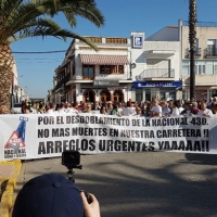 Siguen las manifestaciones para exigir la Autovía A-43