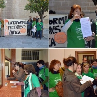 La PAH volverá a manifestarse el viernes frente al parlamento autonómico