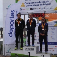 La extremeña María Rico subcampeona de España Universitaria de triatlón