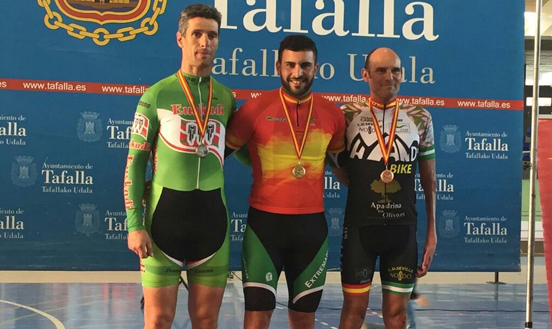 Rubén Tanco se proclama campeón de España en los nacionales de pista
