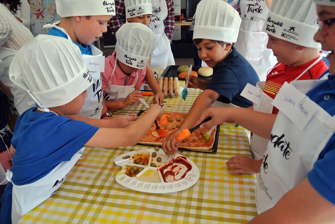 Cocina saludable para niños a base de productos extremeños