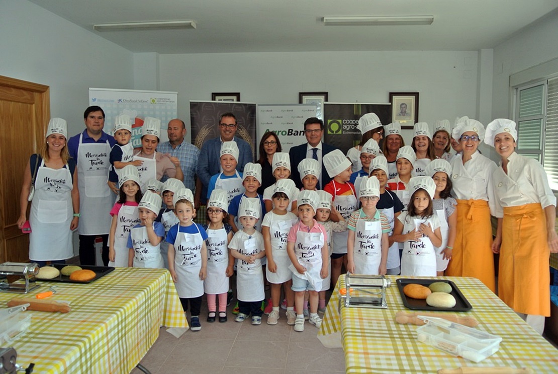 Cocina saludable para niños a base de productos extremeños