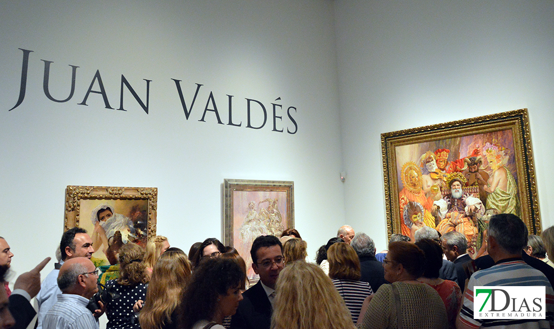 Badajoz acoge por primera vez una exposición del pintor pacense Juan Valdés