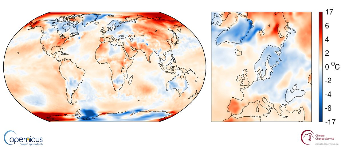 Abril 2017, el segundo más cálido en el mundo desde que se tienen datos, ¿y en España?