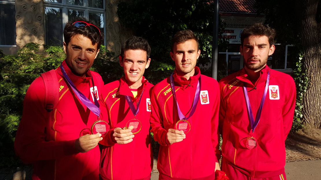 Dos medallas y un billete mundialistas para los extremeño en la Copa de Europa