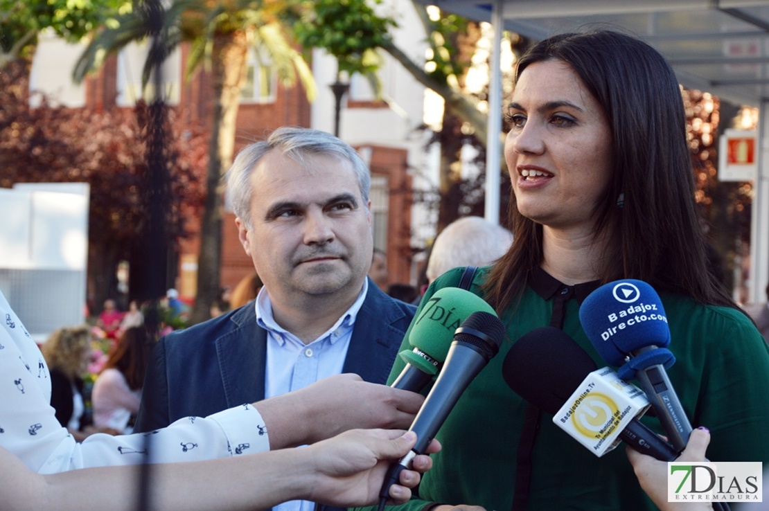 Imágenes de la inauguración de la 36ª Feria del Libro de Badajoz