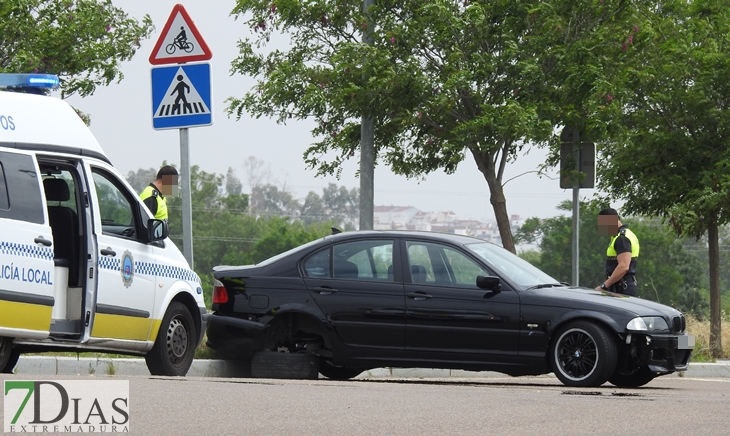 Accidente de tráfico en la carretera de Cáceres