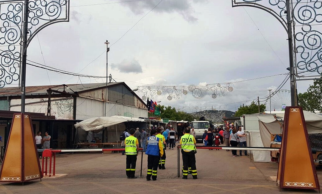 Preparado el dispositivo sanitario DYA para la feria de Cáceres