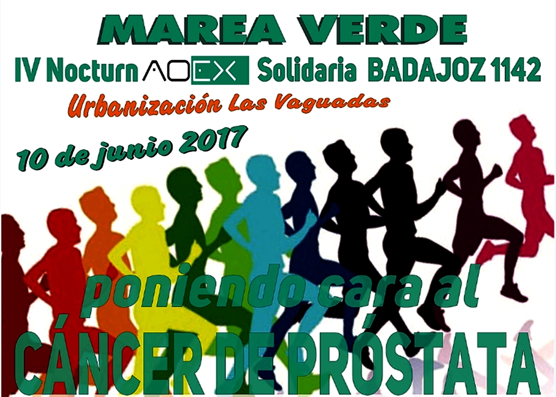 IV carrera AOEx Solidaria “Poniendo cara al Cáncer de Próstata”