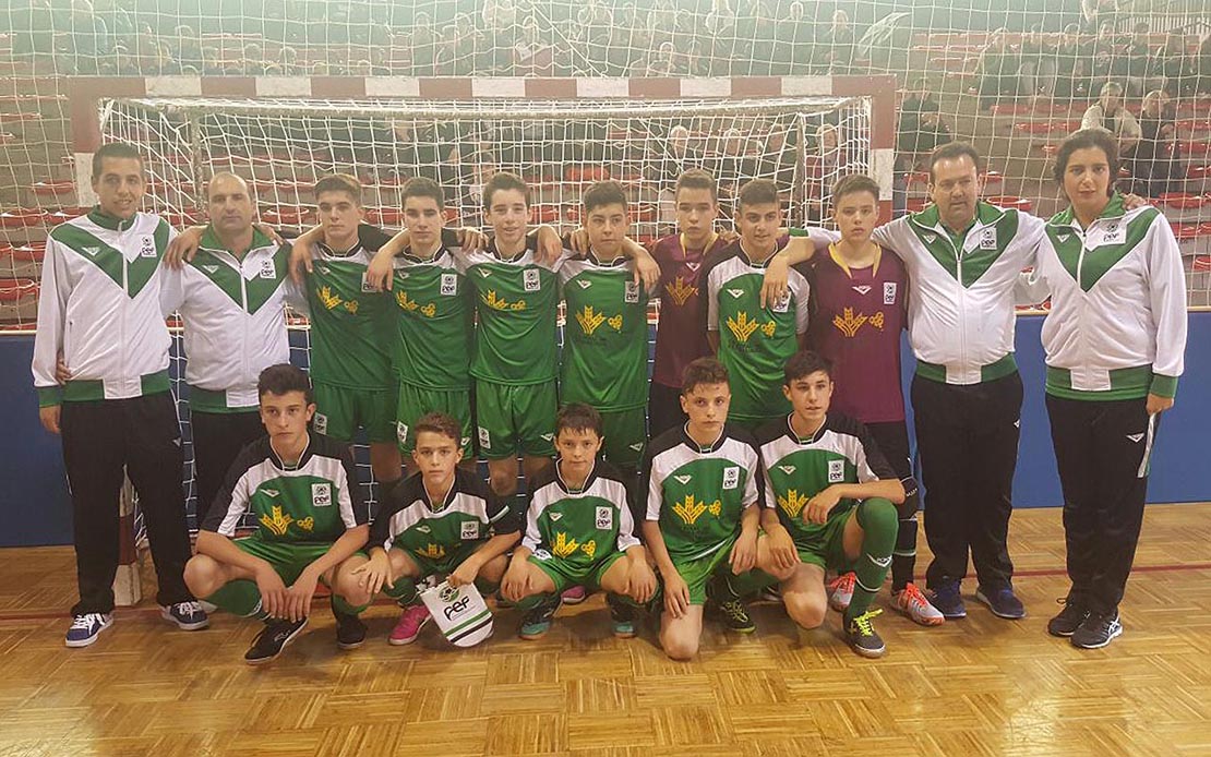 Mal debut de Extremadura en el nacional de futbol sala infantil