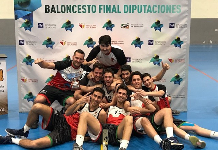 San Antonio de Cáceres triunfador en el Trofeo Diputaciones de Baloncesto