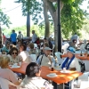 Jornada solidaria gastronómica de mayores en el parque de La Legión