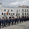 Acto de Jura de Bandera en la plaza alta de Badajoz