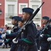 Acto de Jura de Bandera en la plaza alta de Badajoz