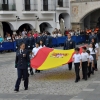 Acto de Jura de Bandera en la plaza alta de Badajoz