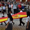 Acto de Jura de Bandera en la plaza alta de Badajoz