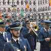 Acto de Jura de Bandera en la plaza alta de Badajoz