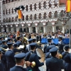 Acto de Jura de Bandera en la plaza alta de Badajoz