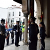 Acto de Jura de Bandera en la plaza alta de Badajoz