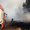 Primer grave incendio de la temporada en Badajoz