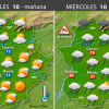 Previsión meteorológica en Extremadura. Días 9, 10 y 11 de mayo