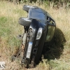 Vuelca un vehículo en la carretera de Olivenza