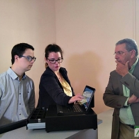 La accesibilidad llega al centro cultural Santo Domingo gracias a Fundación Caja Badajoz