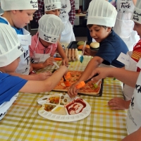 Cocina saludable para niños a base de productos extremeños