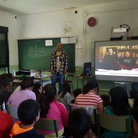El Museo Itinerante del Medioambiente desarrolla actividades con escolares