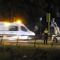 Se accidenta otro repartidor. Esta vez en el puente de San Roque