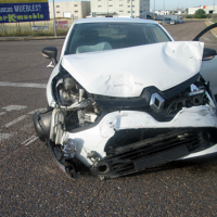 Herida en un accidente de tráfico en el polígono El Nevero