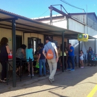 11 asistencias sanitarias en el primer día de la feria de Cáceres