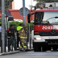 Incendio en el garaje del edificio Presidente