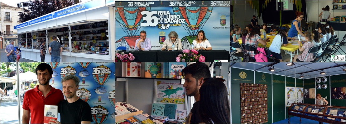 Programa en directo desde la Feria del Libro de Badajoz