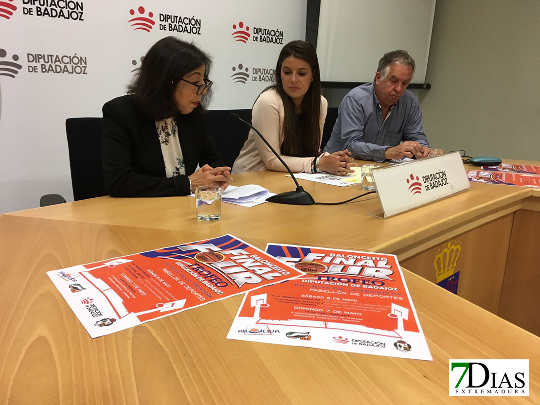 Oliva de la Frontera alberga la final del Trofeo Diputación de Badajoz de baloncesto