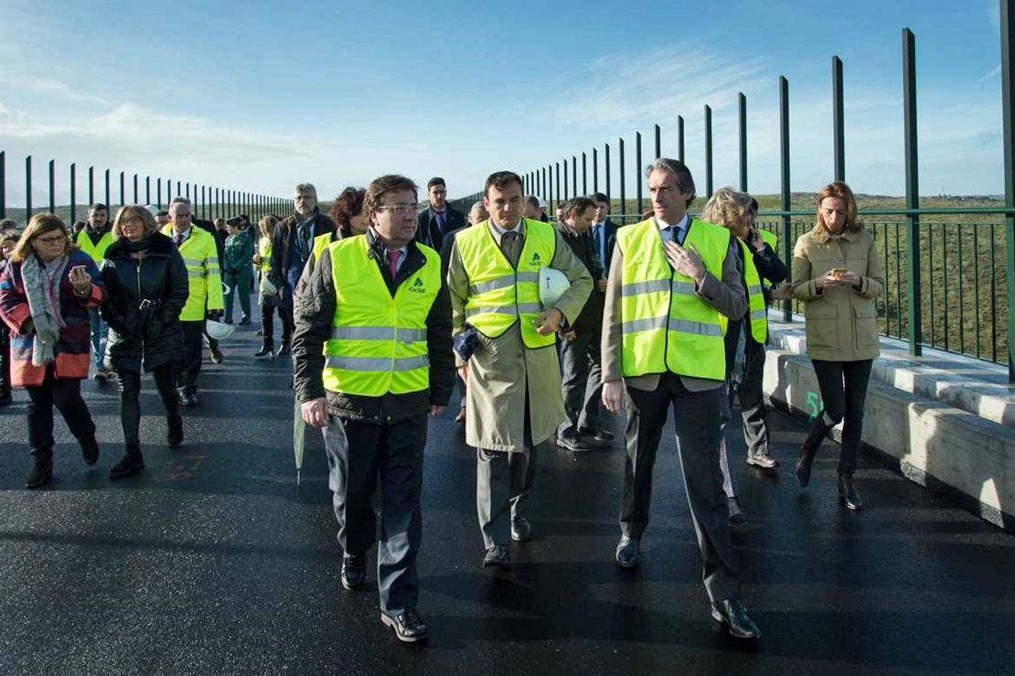 El ministro vuelve a visitar las obras de la alta velocidad