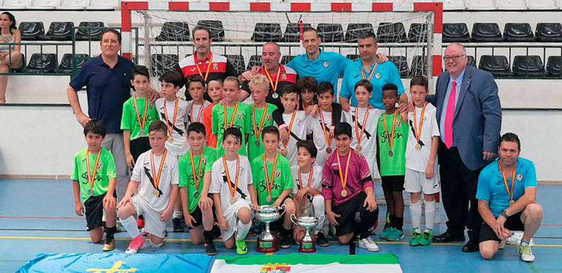 El CP Flecha Negra se proclama campeón de España benjamín de Futsal