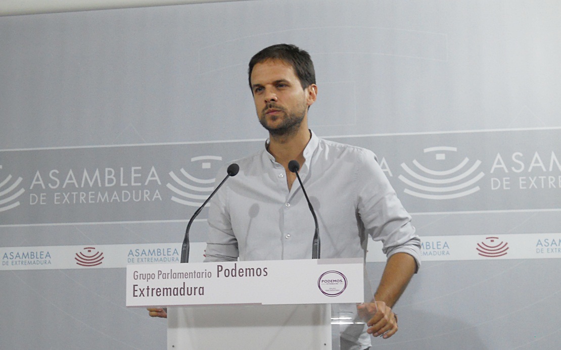 Podemos: “Vara no es consciente de los problemas de Extremadura”.