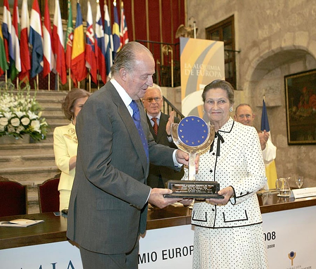 Fallece Simone Veil, Premio Europeo Carlos V en 2008