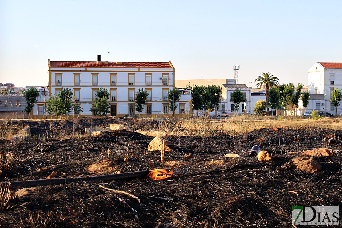 Incendio en el recinto del cuartel Hernán Cortes de Mérida