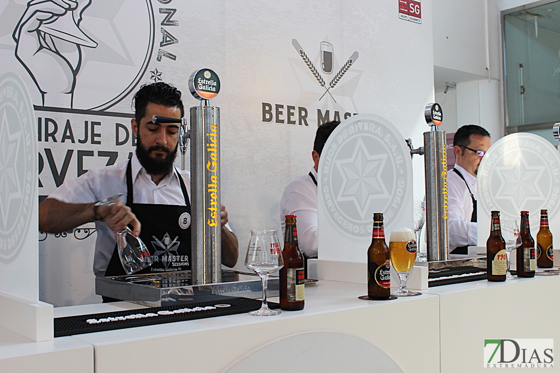 Imágenes del campeonato extremeño de Tiraje de Cerveza