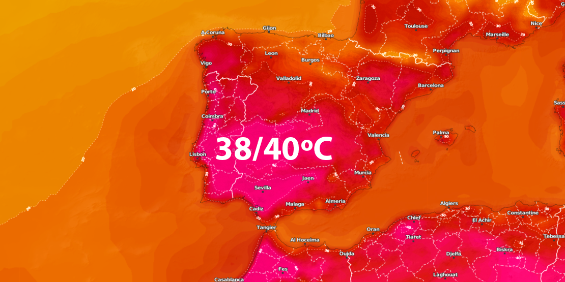Por delante una semana especialmente calurosa con 38-40ºC en Extremadura varios días