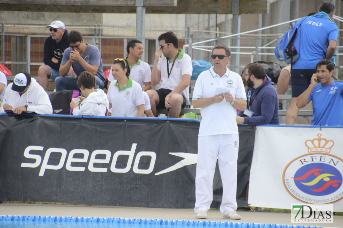 Imágenes del nacional de natación master en Badajoz I