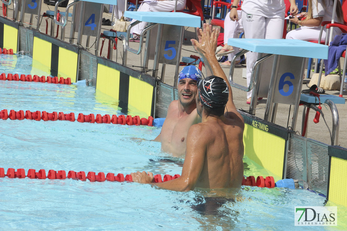 Imágenes del nacional de natación master en Badajoz I