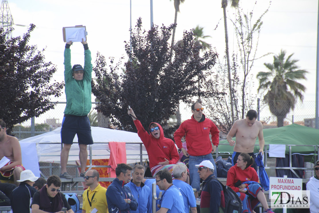 Imágenes del nacional de natación master en Badajoz I