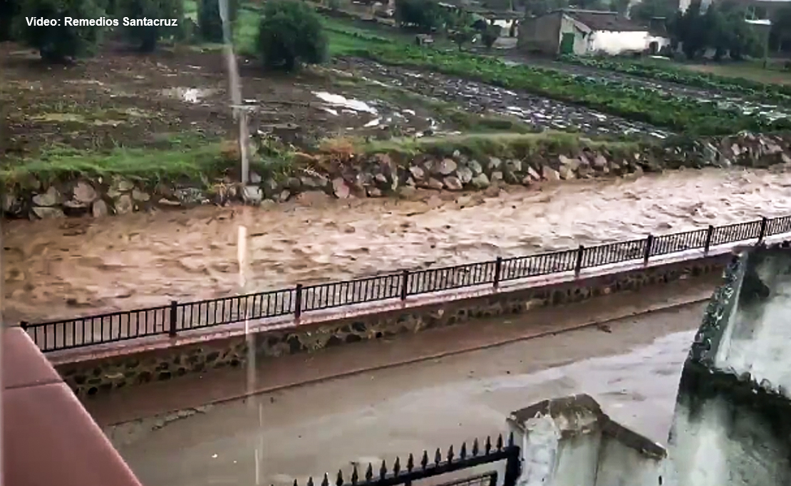 Las tormentas dejan algunas inundaciones esta tarde en la provincia de Badajoz