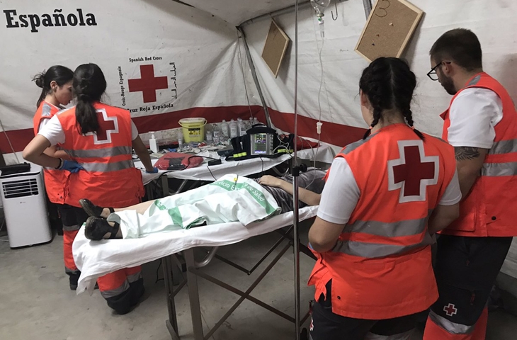 54 intervenciones en el Ferial, entre ellas, una parada cardiorespiratoria