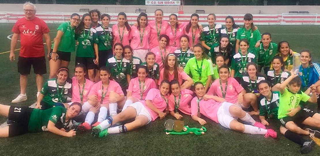 El Femenino Cáceres gana el Campeonato de Extremadura Juvenil