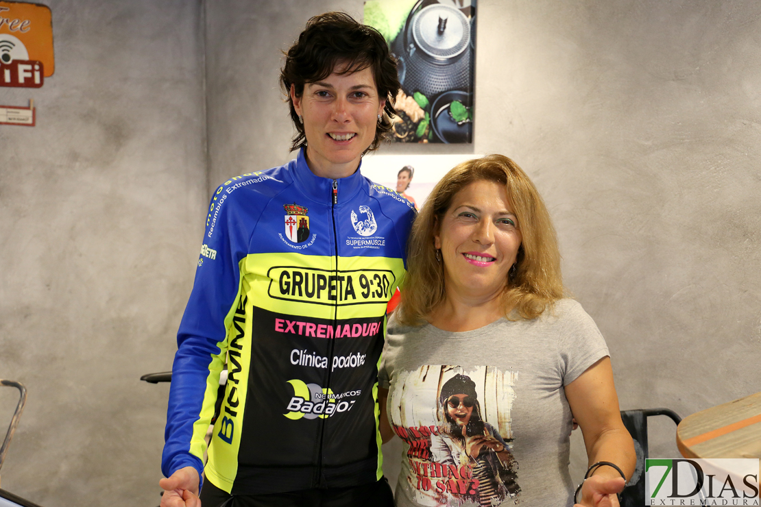Alicia Campanó, una ciclista de altura