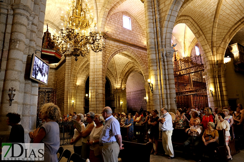 Imágenes de la misa solemne en honor al patrón de Badajoz